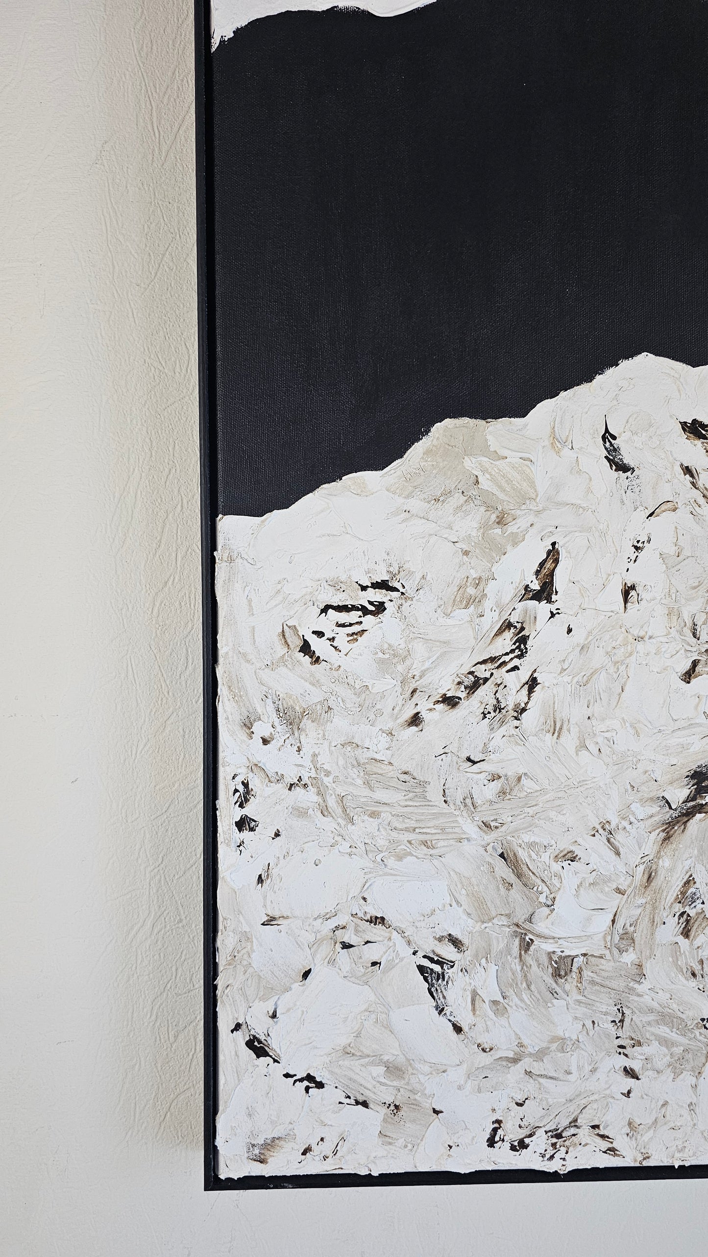 Rock and a Hard Place (100x81 cm)