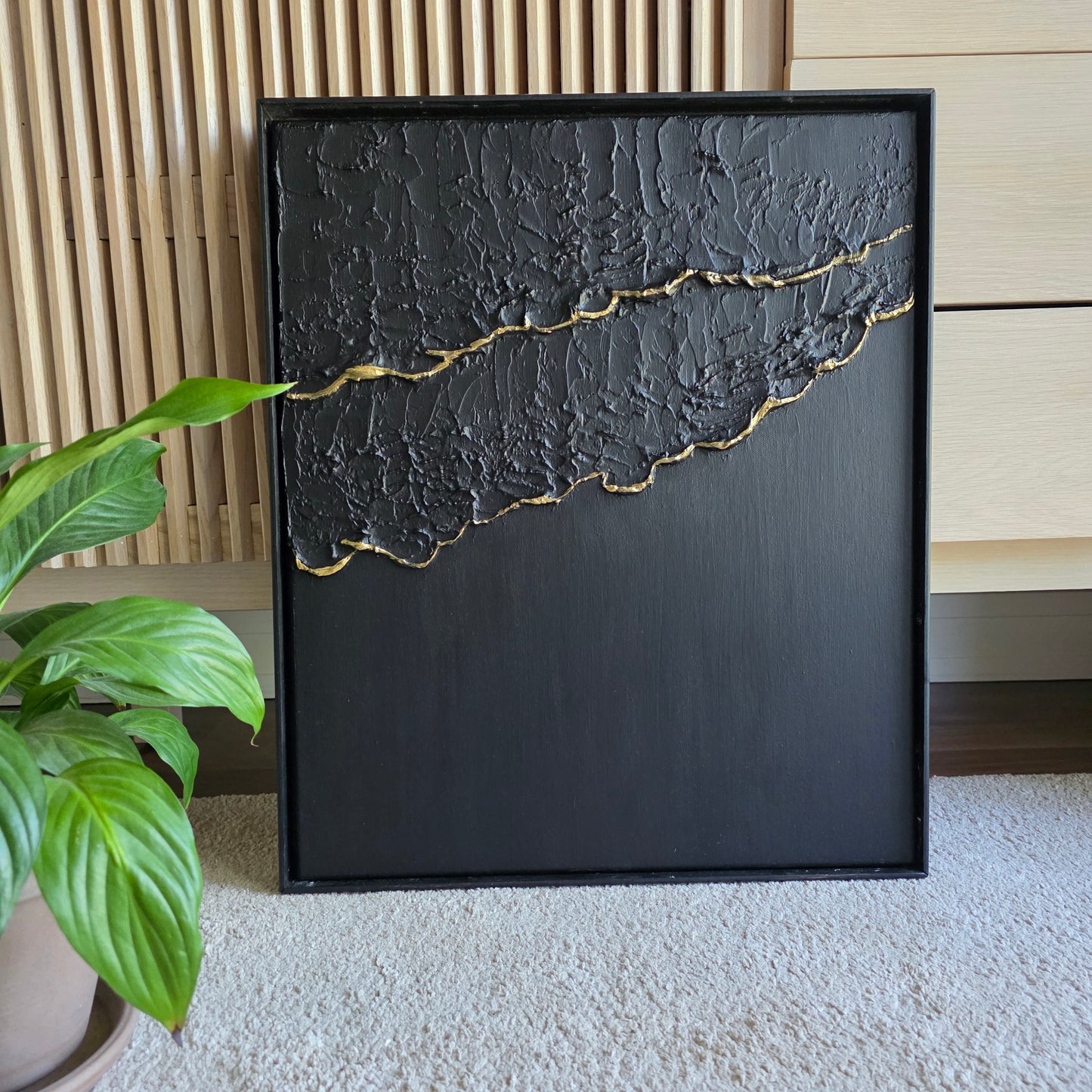 Gold Beach (55x46 cm)