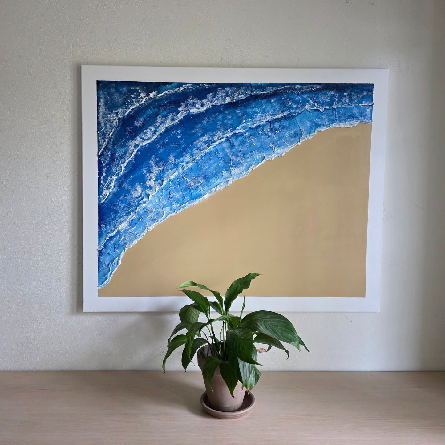 Coastal Hues (100x81 cm)