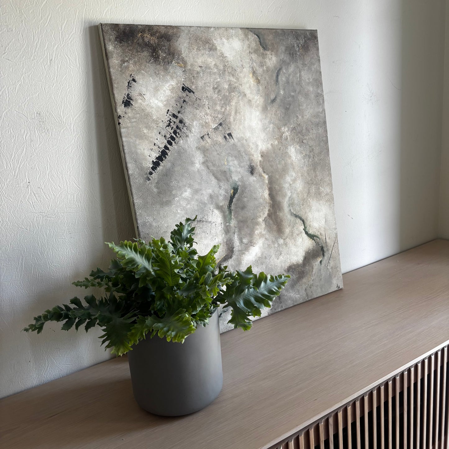 Emerald Clouds (73x60 cm)