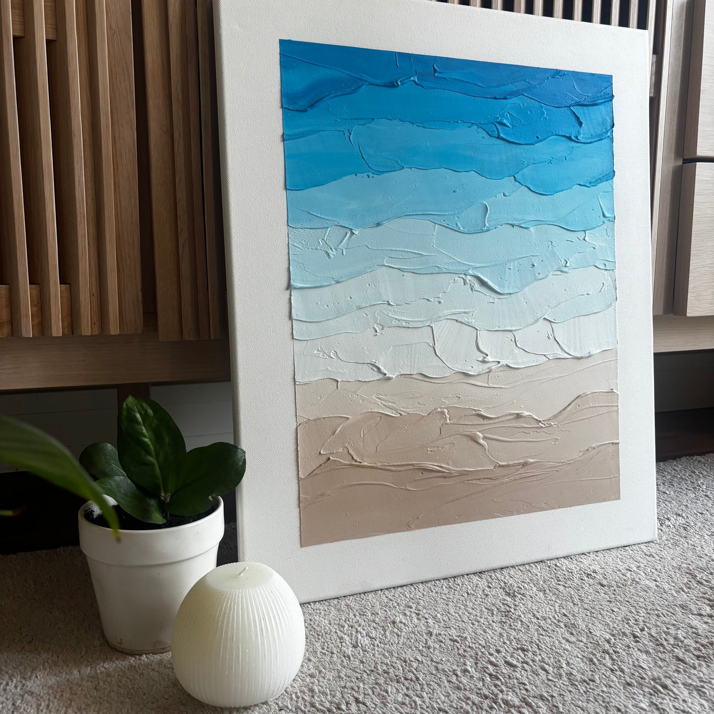 Sand and Sea (55x46 cm)
