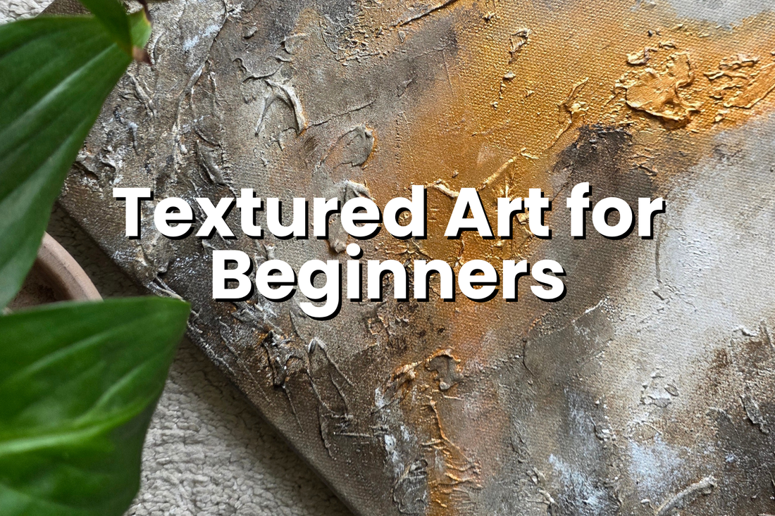 How to Start Textured Art (Beginner-Guide)