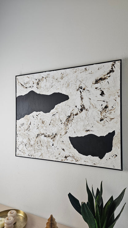 Rock and a Hard Place (100x81 cm)