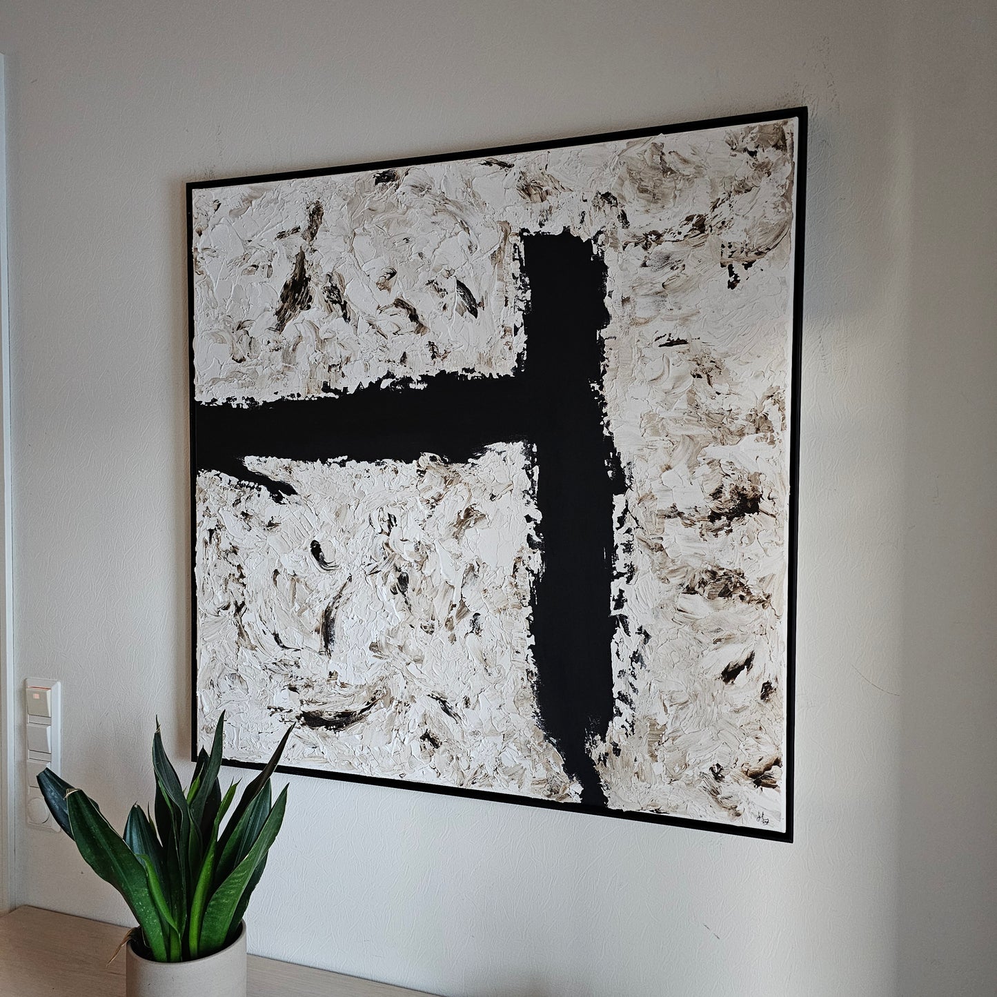 Unfinished Business (100x100 cm)