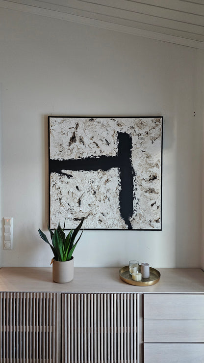 Unfinished Business (100x100 cm)