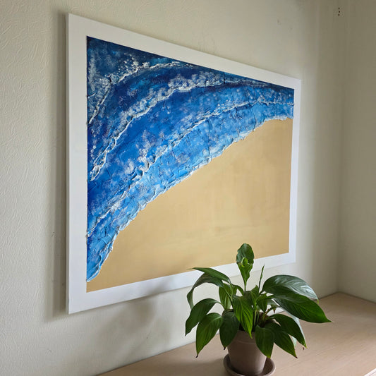 Coastal Hues (100x81 cm)