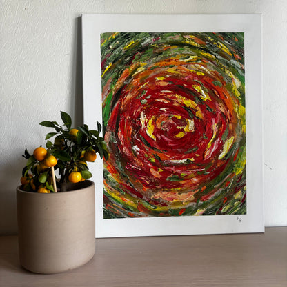 Autumn Vortex (61x50 cm)