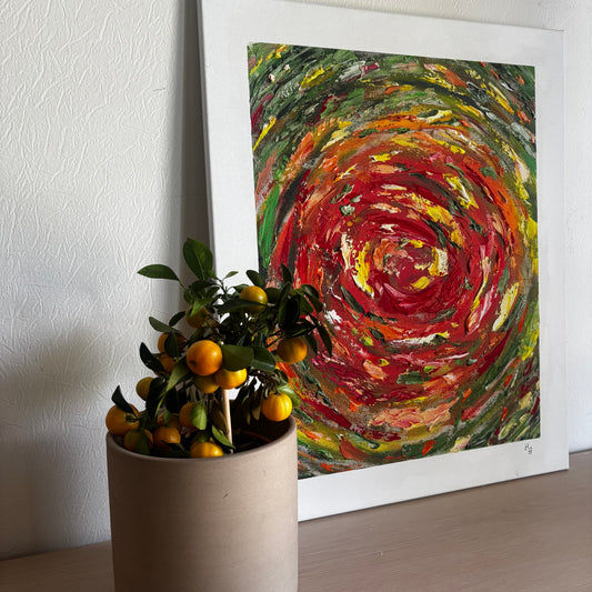 Autumn Vortex (61x50 cm)