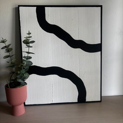 Black Roads (73x60 cm)