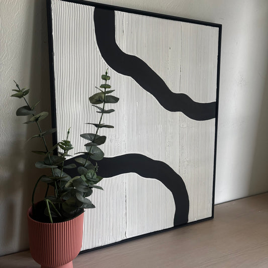 Black Roads (73x60 cm)