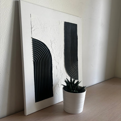 Dark Green Arches (55x46 cm)