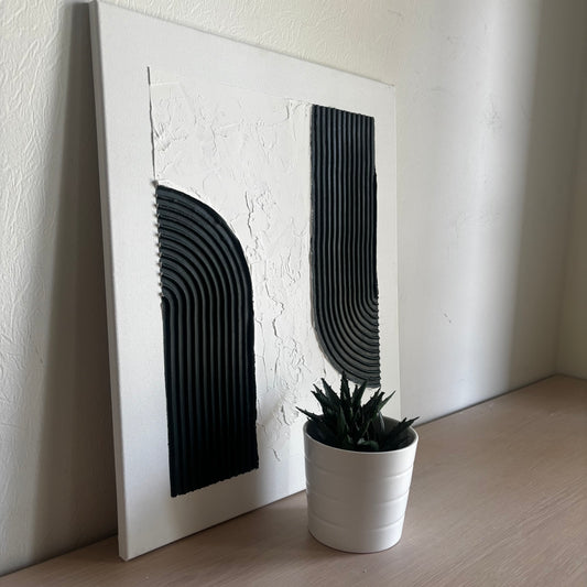 Dark Green Arches (55x46 cm)