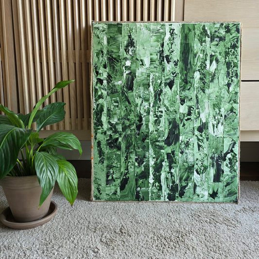 Forest Tapestry (61x50 cm) with a jute frame
