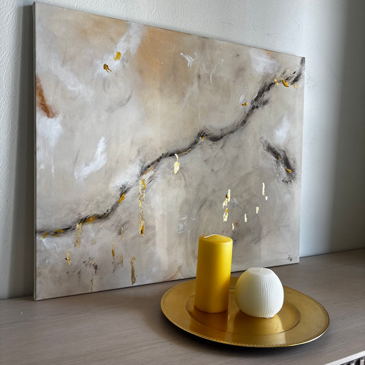 Gold Path (80x65 cm)