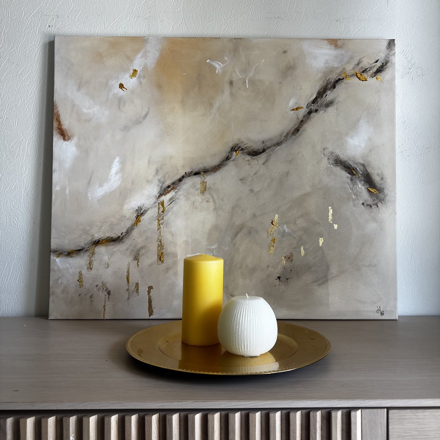 Gold Path (80x65 cm)