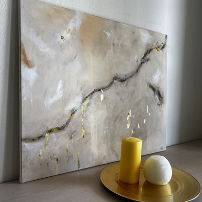 Gold Path (80x65 cm)