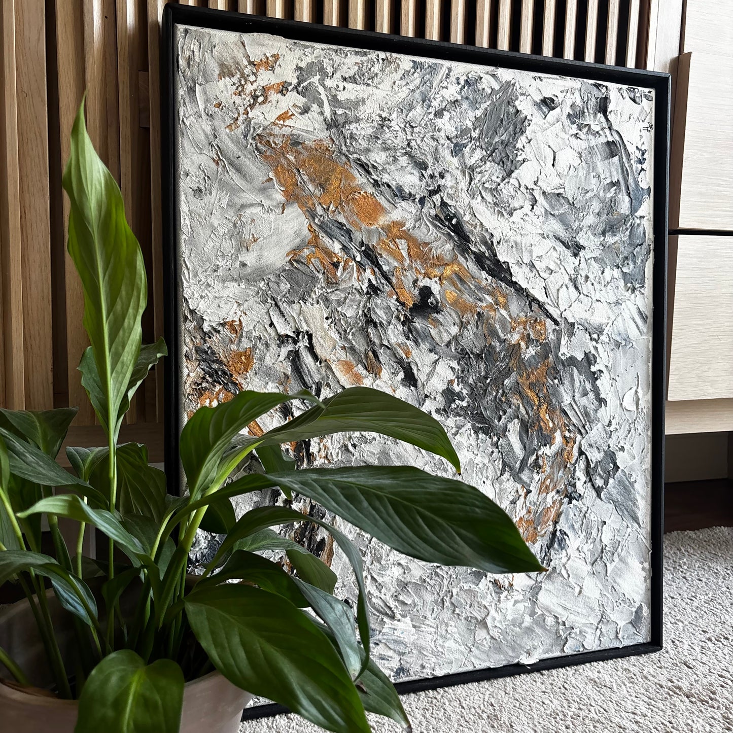 Gold Vein, 55x46 cm